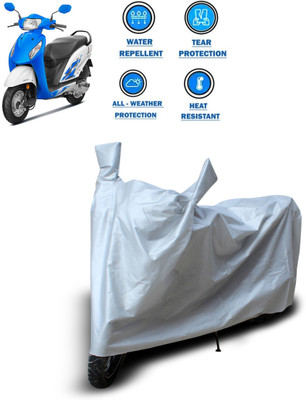 CODOKI Waterproof Two Wheeler Cover for Honda(Activa i, Silver)
