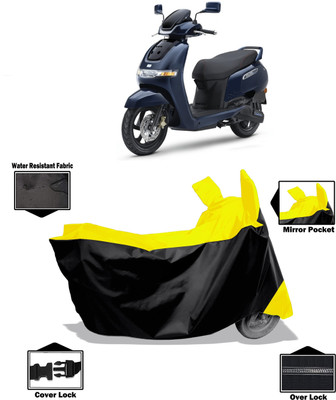 Amexride Two Wheeler Cover for TVS(iQube Electric, Yellow)