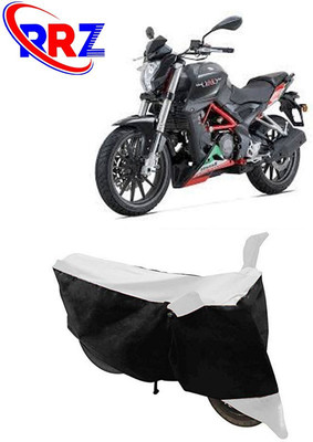 RRZ Waterproof Two Wheeler Cover for Benelli(TNT 25, Black, White)