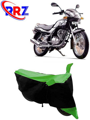 RRZ Waterproof Two Wheeler Cover for TVS(Fiero F2, Black, Green)