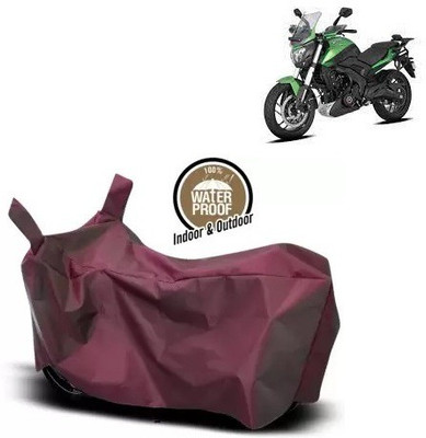 OliverX Waterproof Two Wheeler Cover for Bajaj(Dominar 400 BS6, Maroon)