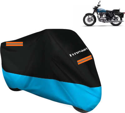 Horseyaart Waterproof Two Wheeler Cover for Royal Enfield(Bullet 350 New, Blue)