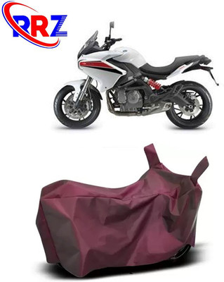 RRZ Waterproof Two Wheeler Cover for Benelli(TNT 600 GT, Maroon)