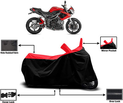 Amexride Two Wheeler Cover for Benelli(TNT R, Red)