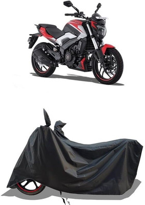 AASHTIK MART Two Wheeler Cover for Bajaj(Dominar 250, Black)