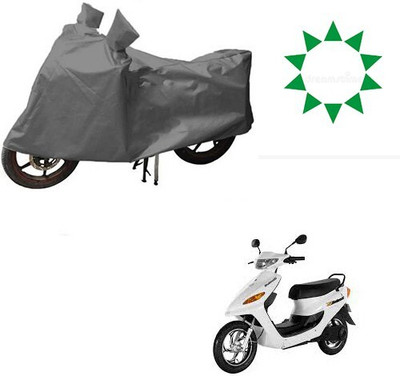 DeepShakshi AUTOMOTIVE Waterproof Two Wheeler Cover for Indus(Yo Electron, Grey)