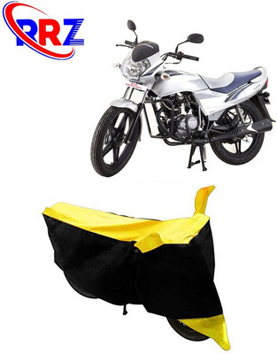 RRZ Waterproof Two Wheeler Cover for LML(Freedom DX, Black, Yellow)