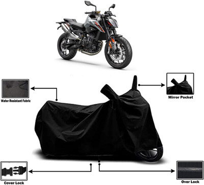 Amexride Two Wheeler Cover for KTM(790 Duke BS6, Black)
