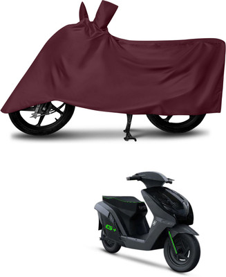 DeepShakshi AUTOMOTIVE Waterproof Two Wheeler Cover for Universal For Bike(Maroon)