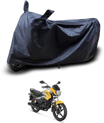 AASHTIK MART Two Wheeler Cover for Hero(Passion Plus, Black)