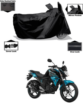 CODOKI Waterproof Two Wheeler Cover for Yamaha(FZ S FI (V 2.0), Black)