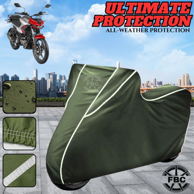 AutoGalaxy Waterproof Two Wheeler Cover for Hero(Xtreme, Green)
