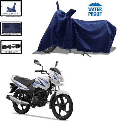WMIZEXA Waterproof Two Wheeler Cover for TVS(Sport BS6, Blue)