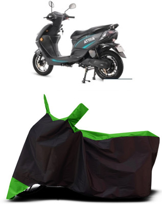 VESMEI Two Wheeler Cover for Hero(Electric Atria, Green)