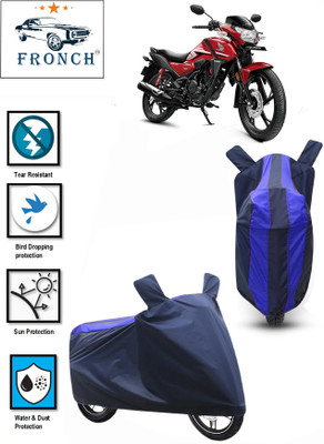 FRONCH Waterproof Two Wheeler Cover for Honda(SP 125, Blue)