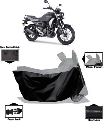 Amexride Two Wheeler Cover for Yamaha(FZ-X, Grey)