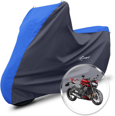 Neodrift Two Wheeler Cover for Triumph(Street Triple RS, Blue)