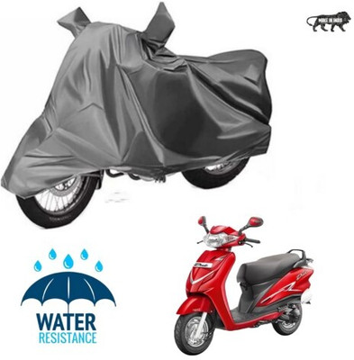 JSJINSIL Waterproof Two Wheeler Cover for Hero(Duet VX 110CC, Grey)