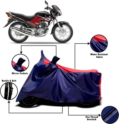 DeepShakshi AUTOMOTIVE Two Wheeler Cover for Yamaha(Gladiator, Red, Blue)
