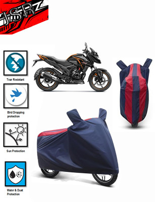 J S R Waterproof Two Wheeler Cover for Honda(X-Blade, Blue, Red)