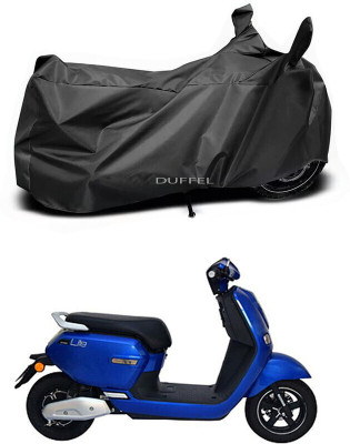SK AUTO Two Wheeler Cover for Okinawa(Black)