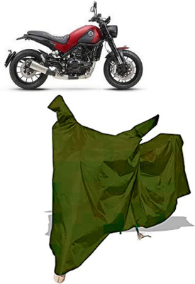 Amexride Two Wheeler Cover for Benelli(Leoncino, Maroon)