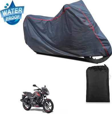 PAGORA Waterproof Two Wheeler Cover for Bajaj(Pulsar 150, Grey)