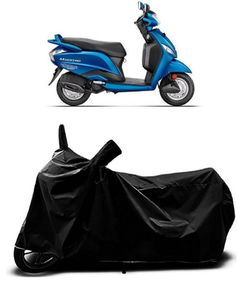MMSSTAR Waterproof Two Wheeler Cover for Hero(Motocorp Maestro Edge 110 BS6, Black)