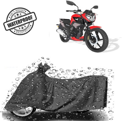 ROYAL AUTO MART Waterproof Two Wheeler Cover for TVS(Raider, Grey)