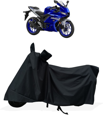 Tricway Two Wheeler Cover for Yamaha(YZF R3 BS6, Black)