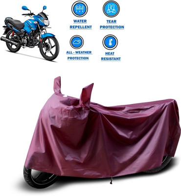 CODOKI Waterproof Two Wheeler Cover for Hero(Glamour FI, Maroon)