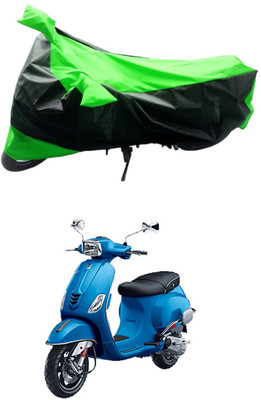 MMSSTAR Waterproof Two Wheeler Cover for Suzuki(Access, Green, Black)