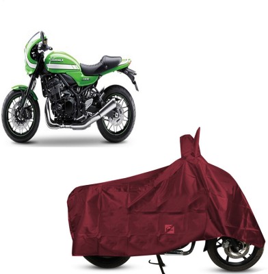 EGAL Waterproof Two Wheeler Cover for Kawasaki(Z900 RS Cafe Racer BS6, Maroon)