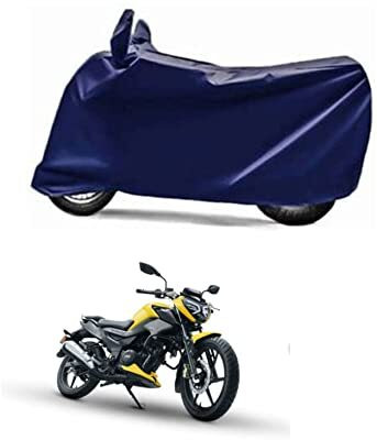 smwzxyu Waterproof Two Wheeler Cover for TVS(Raider, Blue)