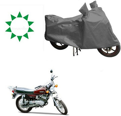 DeepShakshi AUTOMOTIVE Waterproof Two Wheeler Cover for Yamaha(RX 100, Grey)