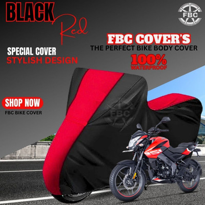 OliverX Waterproof Two Wheeler Cover for Bajaj(Pulsar NS125, Black)
