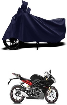 Coverit Two Wheeler Cover for Triumph(Blue)