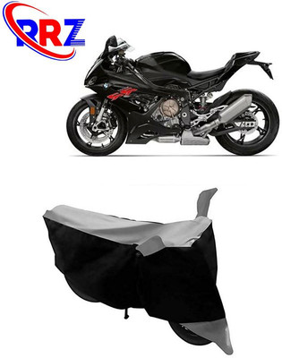 RRZ Waterproof Two Wheeler Cover for BMW Motorrad(S1000RR, Black, Grey)