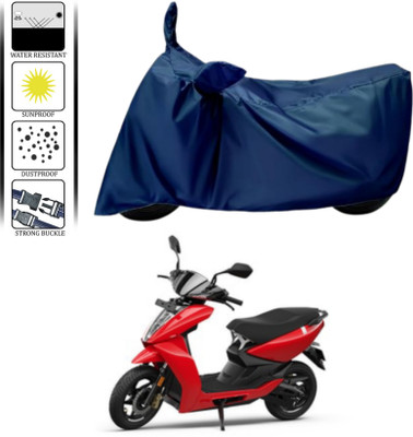 WMIZEXA Waterproof Two Wheeler Cover for Ather(450, Blue)