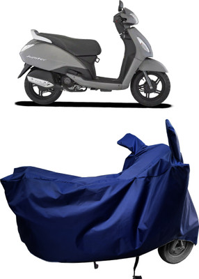 Amexride Two Wheeler Cover for TVS(Jupiter, Blue)