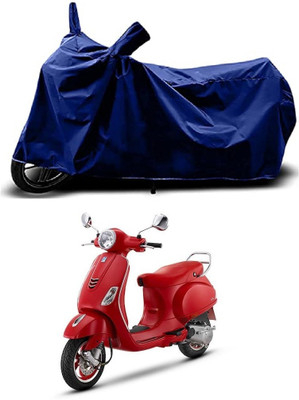 VESMEI Two Wheeler Cover for Vespa(Vespa VXL 125, Blue)
