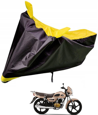 MOCKHE Two Wheeler Cover for TVS(Radeon, Yellow)