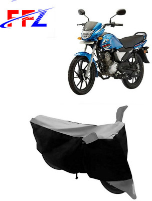 FFZ Waterproof Two Wheeler Cover for Yamaha(Saluto RX, Black, Grey)