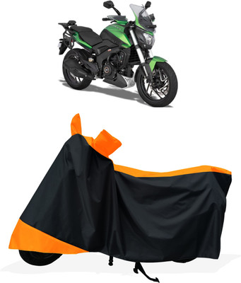 Tricway Two Wheeler Cover for Bajaj(Dominar 400 BS6, Orange)