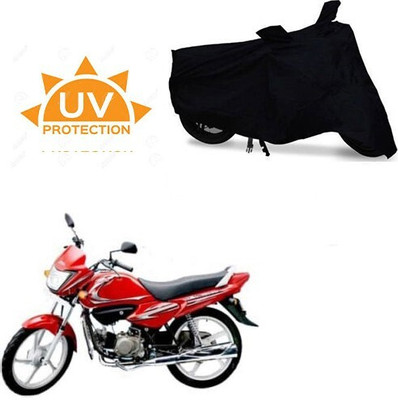 MMSSTAR Waterproof Two Wheeler Cover for Hero(Splendor NXG, Black)