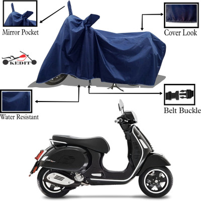 KEDIT Two Wheeler Cover for Universal For Bike(Notte 125 BS6, Blue)
