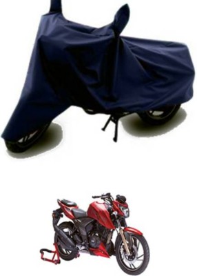 RAAMKM Two Wheeler Cover for TVS, Bajaj, Hero, Honda, KTM(Bullet 350 New BS6, Blue)