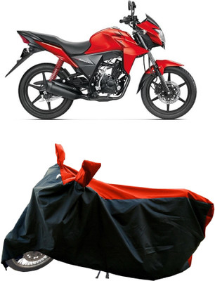 DeepShakshi AUTOMOTIVE Waterproof Two Wheeler Cover for Honda(CB Twister, Red)