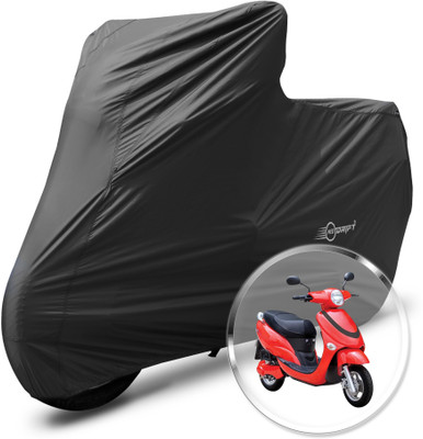 Neodrift Two Wheeler Cover for Hero(Electric Photon, Black)