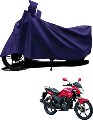 KEDIT Waterproof Two Wheeler Cover for Hero(Hunk, Blue)